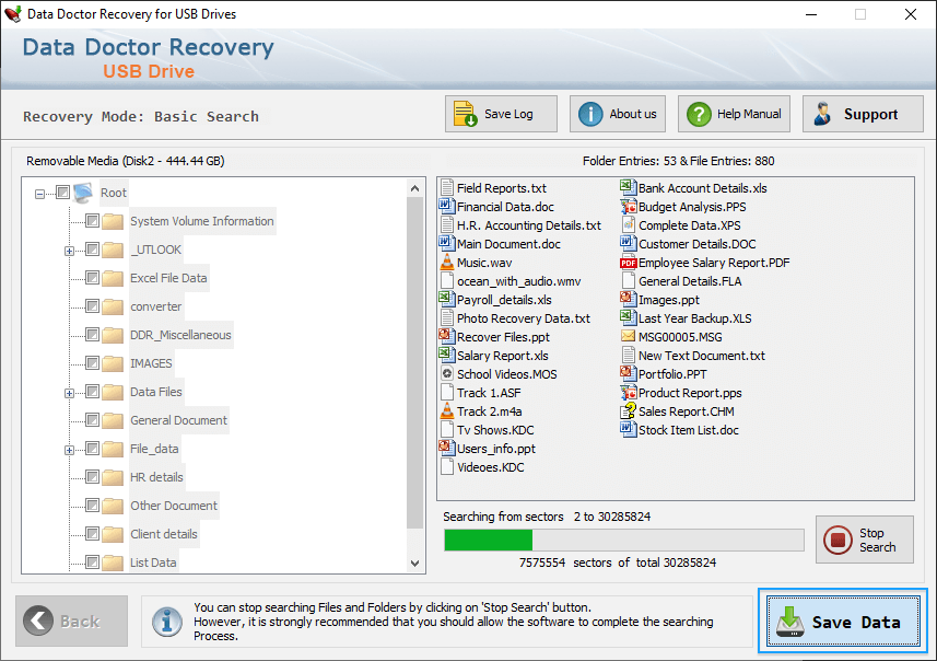 USB Drive Data Recovery